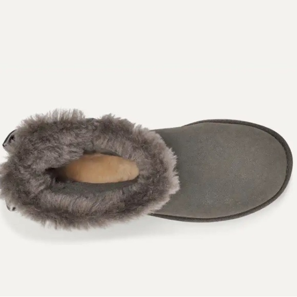 NWT UGG Mini Bailey Bow Glimmer Boot! - Picture 3 of 15